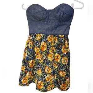 Johnny Martin Strapless Dress Small